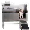 PetLift Aqua Quest Walk-In Bath Tub - Left Side Plumbing 48" -Pet Grooming Tools 13167 l