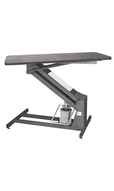 PetLift MasterLift Hydraulic Grooming Table With Rotating Top - Silver