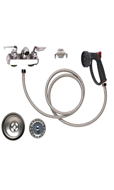 PetLift Tub Plumbing Complete Set-up 4″ Center