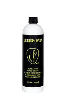 Quadruped Yucca-Med Moisturizing Leave-In Conditioner For Itching, Hot Spots & Skin-Related Issues (16 Oz.)
