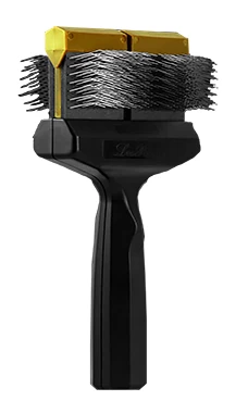 Les Poochs Gold Brush – Wide