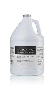 IGroom Charcoal + Keratin Shampoo 1 Gal