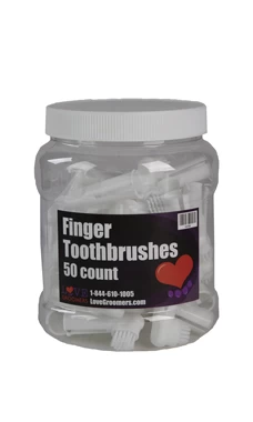 Love Groomers Finger Toothbrushes