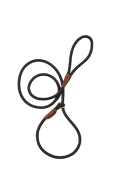 Groomer Essentials 6' Royal Slip Lead Black