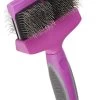 Groomer Essentials Flexible Slicker Brush - Double/Medium Firm -Pet Grooming Tools 15668 l