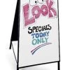 Dry Erase Board A-Frame Sidewalk Sign