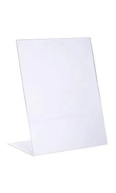 8 ½ X 11 Inch Single Sided Acrylic Sign Holder