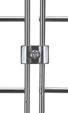 Chrome Wire Grid Panel Connector