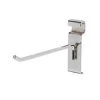 6 Inch Chrome Peg Hook For Wire Grid