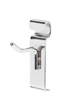 2 Inch Chrome Peg Hook For Wire Grid