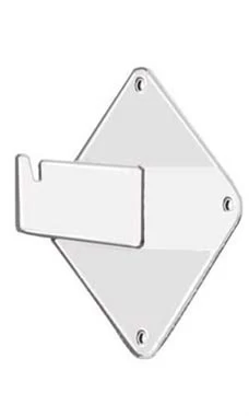 White Grid Wall Mount Bracket