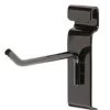 4 Inch Black Peg Hook For Wire Grid