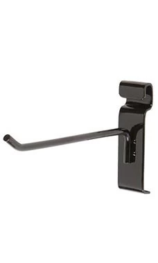 6 Inch Black Peg Hook For Wire Grid