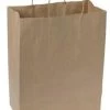 X-Large (Traveler) Natural Kraft Paper Shopping Bags - Case Of 250