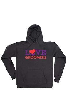 Love Groomers Hoodie- XLarge